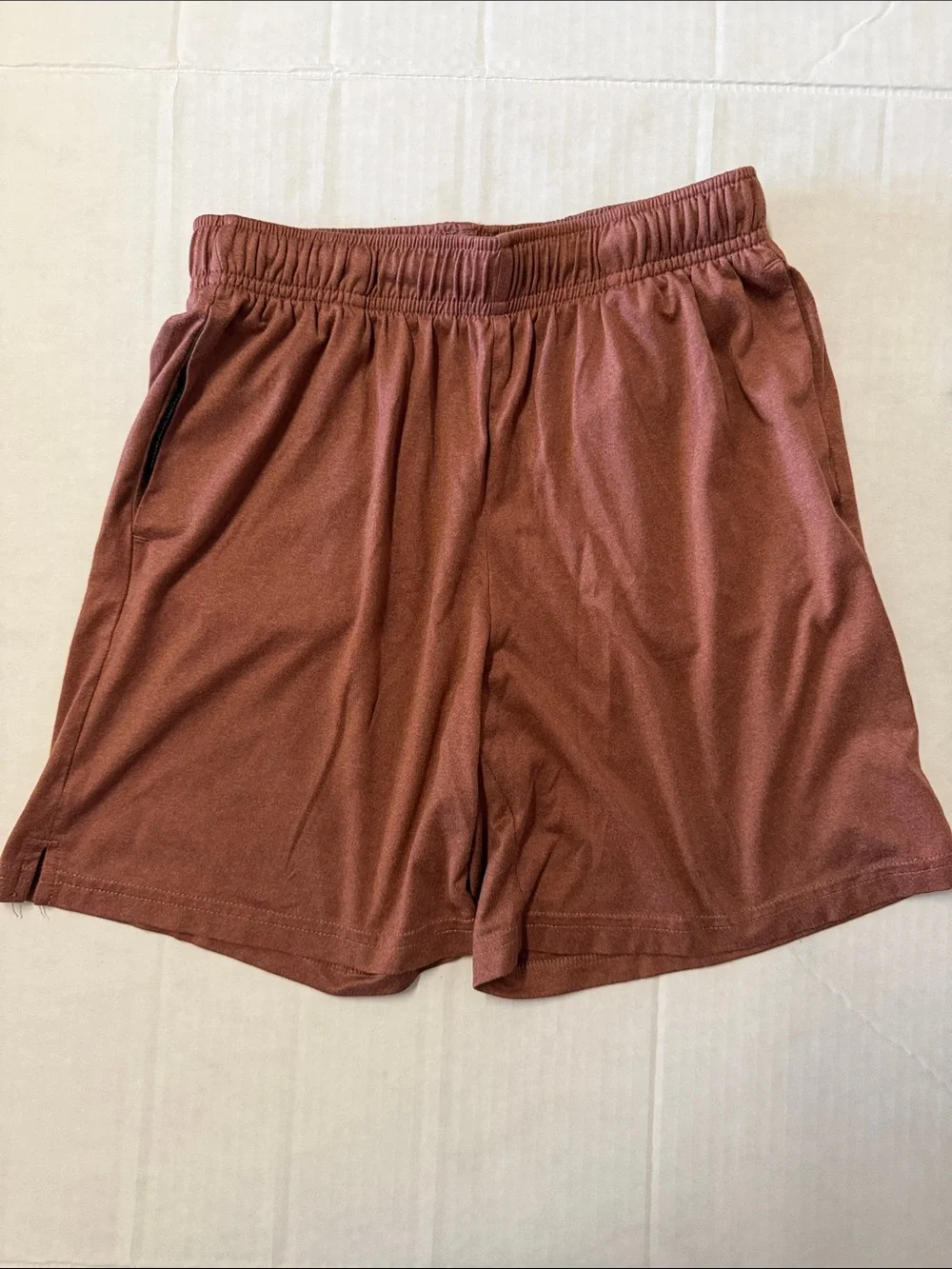 Nike Kids Black, Rust & Navy Athletic Shorts Trio